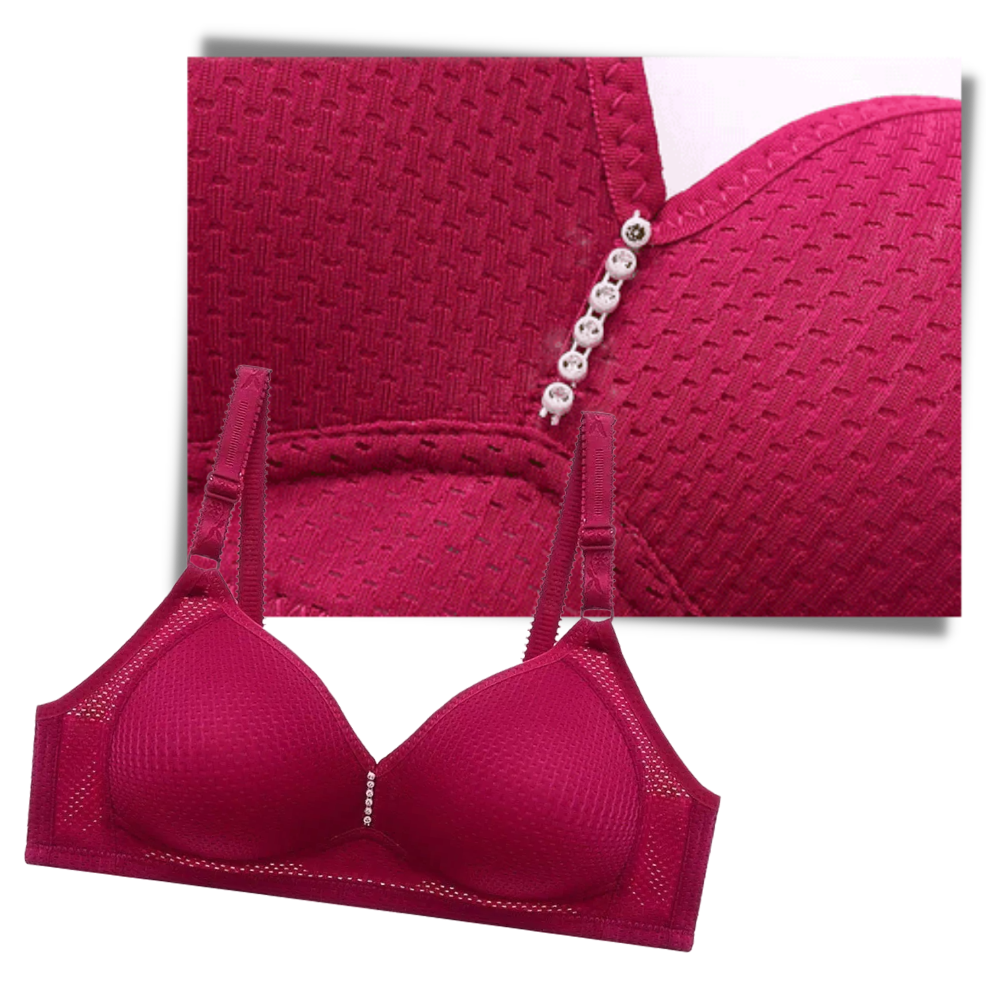 Soutien-gorge confortável sem arames da Warners® Blissful Benefits, modelo elegante e sem armações, ideal para uso diário.