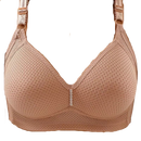Soutien-gorge confortável sem armações da Warners® Blissful Benefits em tom nude, com design suave e sem costuras visíveis.