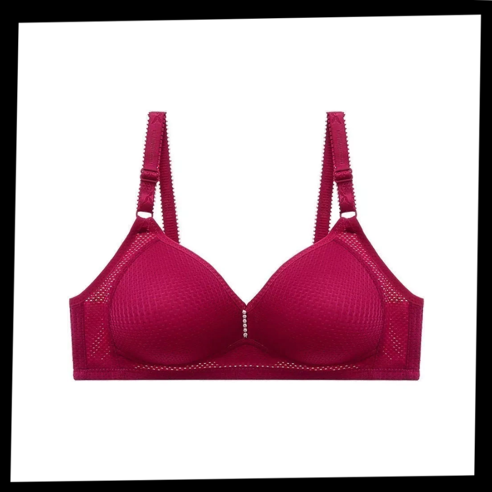 Soutien-gorge confortável sem arames da Warners® Blissful Benefits, com design suave e sem armações, ideal para uso diário.