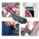 Carregador de bolso para telefone Gkg, alimentador portátil sem fio, compacto e prático para carregamento móvel.