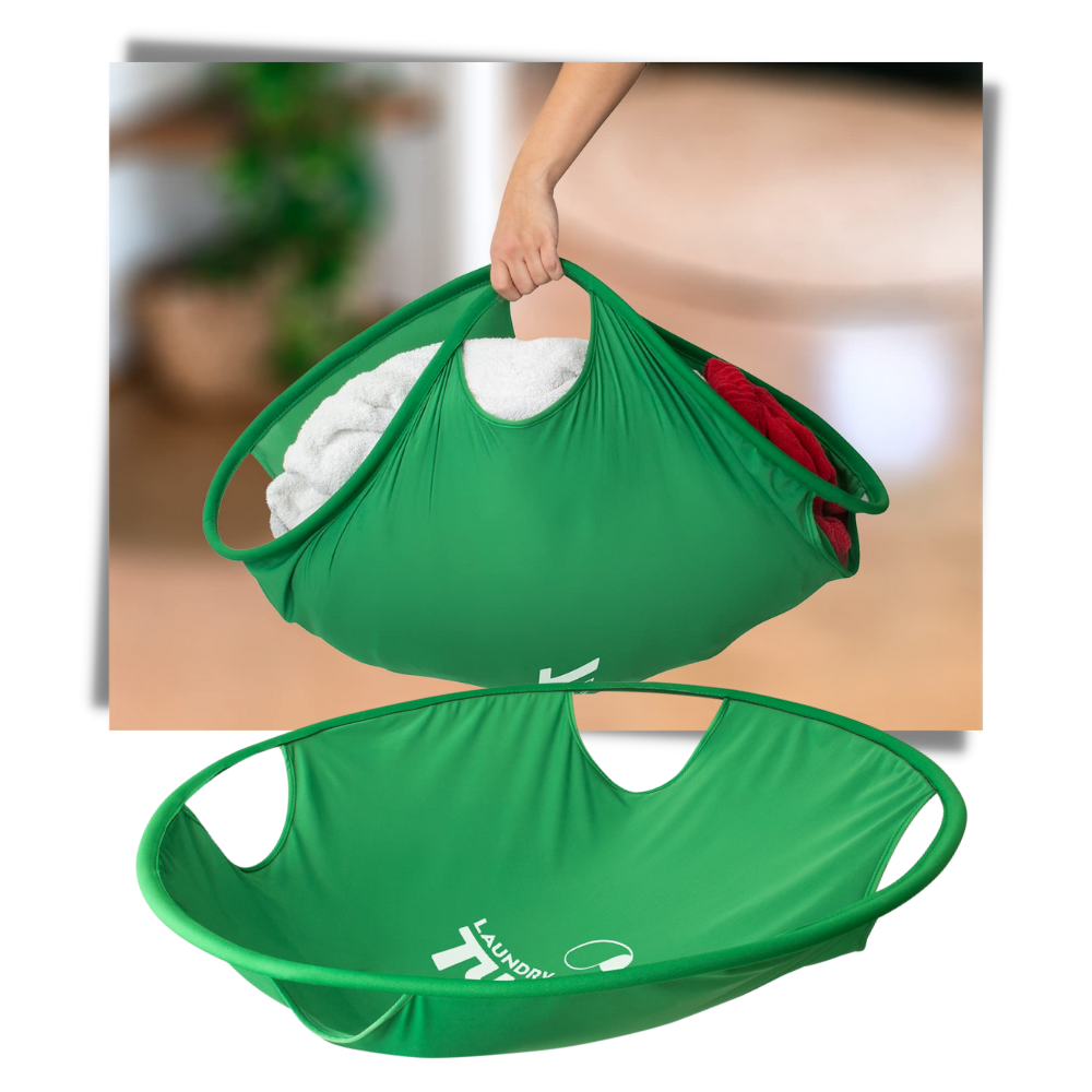 Cesto de roupa dobrável criativo da marca Aiilophu, com design prático e fácil de mover, ideal para acessórios de lavanderia.