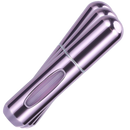 Conjunto de 3 mini frascos de perfume recarregáveis Eastjing para viagem, em rosa brilhante.