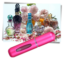 Conjunto de 3 mini frascos de perfume recarregáveis da Eastjing, frascos de viagem compactos para transporte fácil de perfume