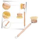 Escova de limpeza ecológica da Danjastic, utensílio de cozinha sustentável com cerdas duráveis para limpeza eficiente.