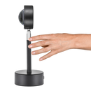 Lâmpada de mesa Toutek com projetor de luz colorida LED, iluminação moderna e portátil para ambientes internos.