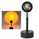 Lâmpada de mesa Toutek com projetor de luz colorida LED, iluminação suave e ambiente aconchegante.