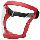 Máscara de proteção Beiyueji com visor transparente completo, máscara de proteção facial em material claro e resistente