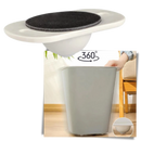 Rodízio de móvel giratório adesivo Decodean, acessório para eletrodomésticos com rotação de 360 graus.
