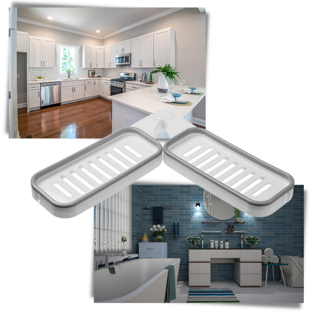 Suporte de armazenamento de parede para banheiro Hardlegix, suporte de acessórios para organização de banheiro.