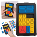 Quebra-cabeça para crianças Magideal com peças coloridas, ideal para estimular habilidades cognitivas e diversão infantil.