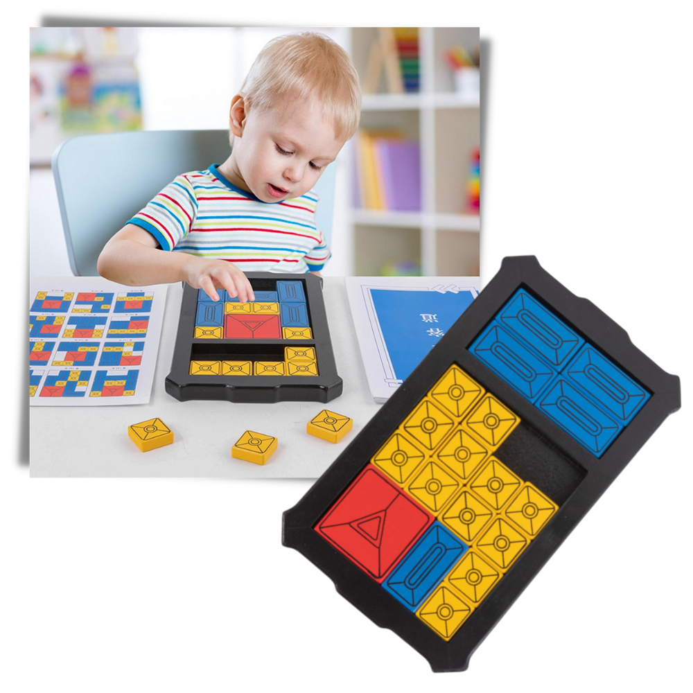 Casse-tête para crianças Magideal, jogo interativo de quebra-cabeça com peças coloridas e design divertido para estimular a mente.