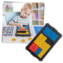 Casse-tête para crianças Magideal, jogo interativo de quebra-cabeça com peças coloridas e design divertido para estimular a mente.