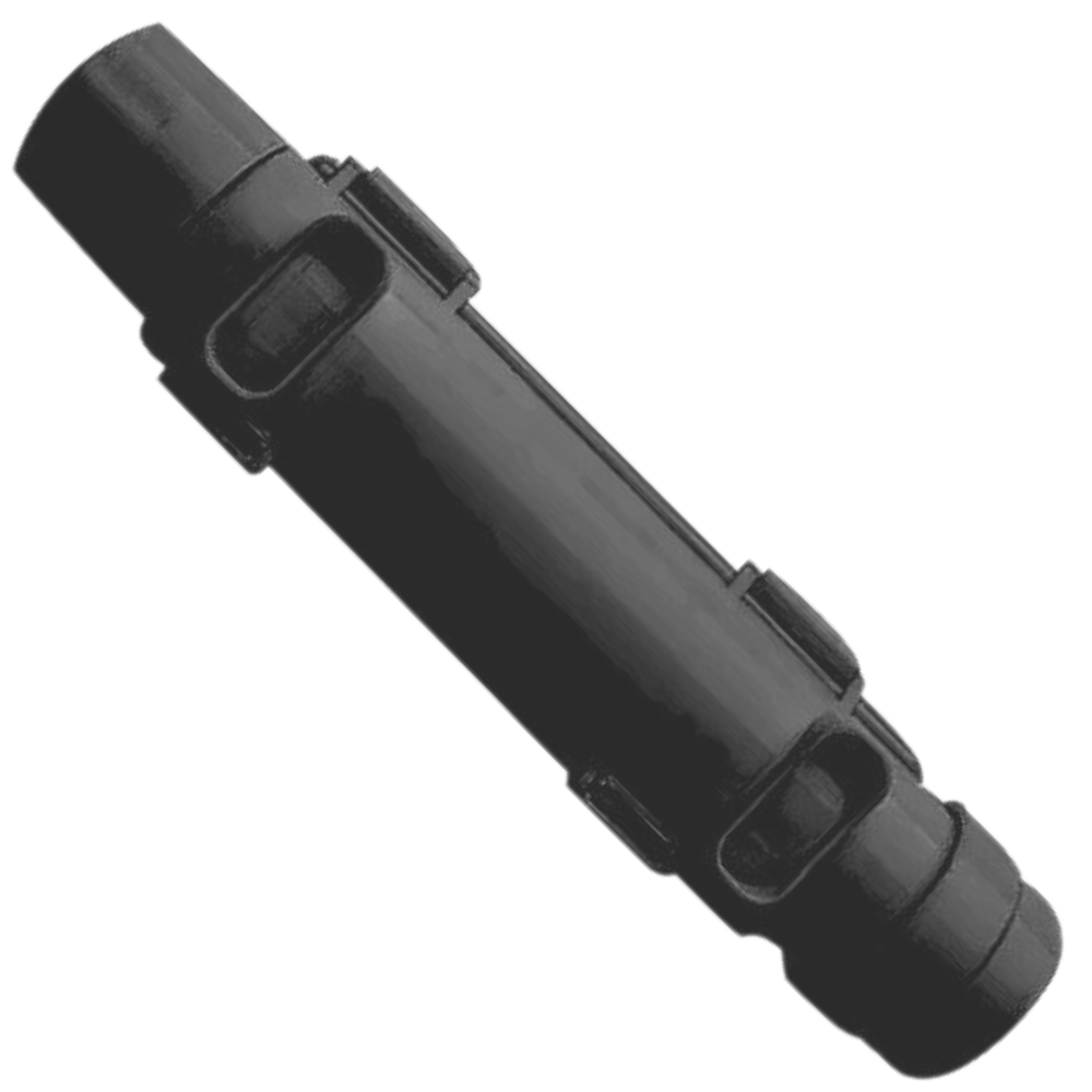 Conjunto de utensílios de cozinha Chefoh para fazer sushis rápidos, incluindo moldes e acessórios em preto.
