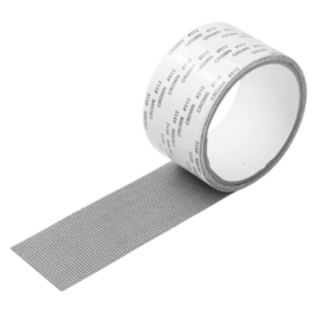 Fita de reparo para telas de inseticida e mosquiteiros, fita de reparo para redes de proteção, marca Genérica, cor preta