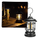 Lanterna de camping retro à LED da Versear, iluminação brilhante, ideal para atividades de camping e caminhada ao ar livre.