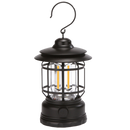 Lanterna de camping retrô à LED da Versear, portátil e recarregável, ideal para camping e atividades ao ar livre.