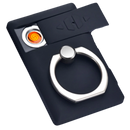 Anel de telefone com isqueiro Jettingbuy preto, acessório de telefonia com design moderno e funcionalidade integrada.