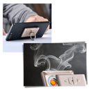 Anel de telefone multifuncional Jettingbuy com isqueiro integrado, design prático e moderno para uso em dispositivos móveis.