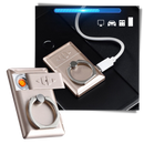 Anel de telefone Jettingbuy com isqueiro integrado, design inteligente, ideal para telefonia e acessórios tecnológicos.