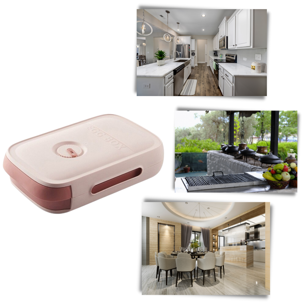 Caixa de armazenamento de ovos com gaveta da marca Luokeji, ideal para organizar ovos e alimentos na cozinha.