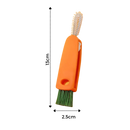 Escova de limpeza de garrafas Yugaoo, com cerdas duráveis e design rotativo para limpeza eficiente de garrafas e utensílios domésticos.