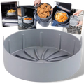 Poêle de silicone reutilizável para fritadeira a ar, utensílio de cozinha para assar e cozinhar de forma prática e sustentável