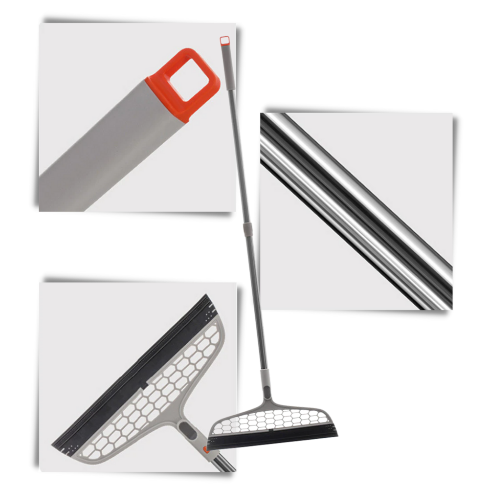 Escova de silicone multi-superfície da Smrinog para limpeza doméstica, ideal para diferentes tipos de superfícies.