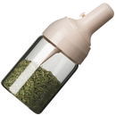 Bocal de temperos Aimiya rosa, resistente à umidade, utensílios de cozinha para armazenamento de especiarias.