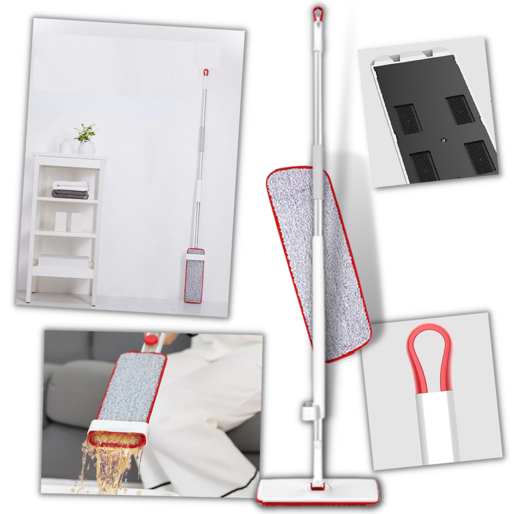 Balai serpillère Homyl com sistema de torção fácil para limpeza doméstica eficiente e prática.