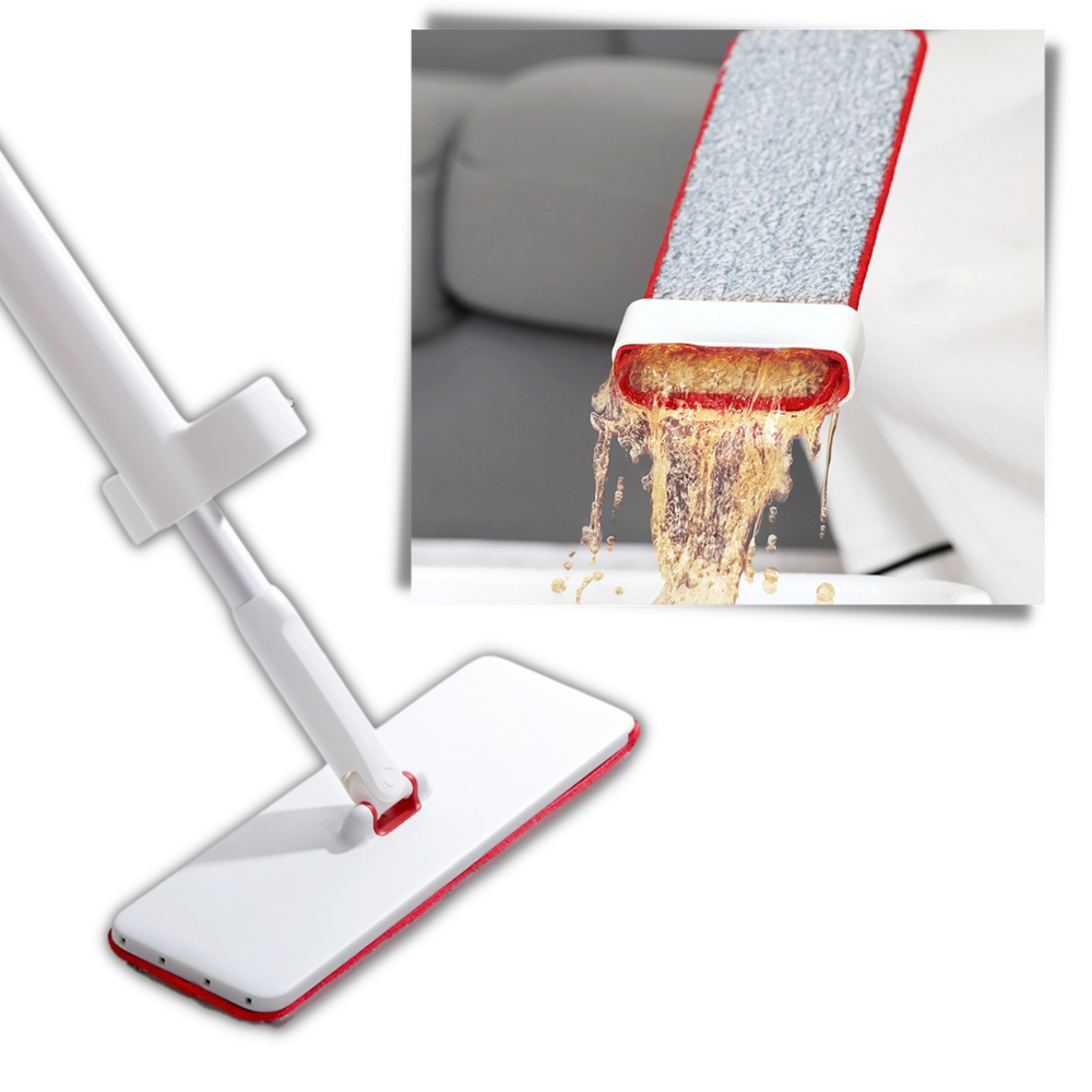Balai serpillère Homyl para limpeza doméstica, com sistema de torção fácil e eficiente para pisos limpos e secos.