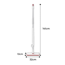Balai serpillère Homyl para limpeza doméstica com sistema de espremer fácil, ideal para pisos e superfícies.