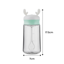 Garrafa shaker automática Magideal com suporte para alimentos e bebidas, com agitação automática e design prático.