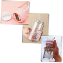 Recipiente Magideal para alimentos e bebidas com agitação automática, fácil de usar e ideal para misturar shakes e suplementos.