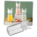 Garrafa shaker Magideal de suporte para alimentos e bebidas com agitação automática e material de grau alimentar.