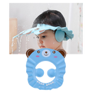 Bonnet de douche pour enfants Xiaocheng, couvre-oreilles, en tissu imperméable, protège contre l’eau lors du bain.