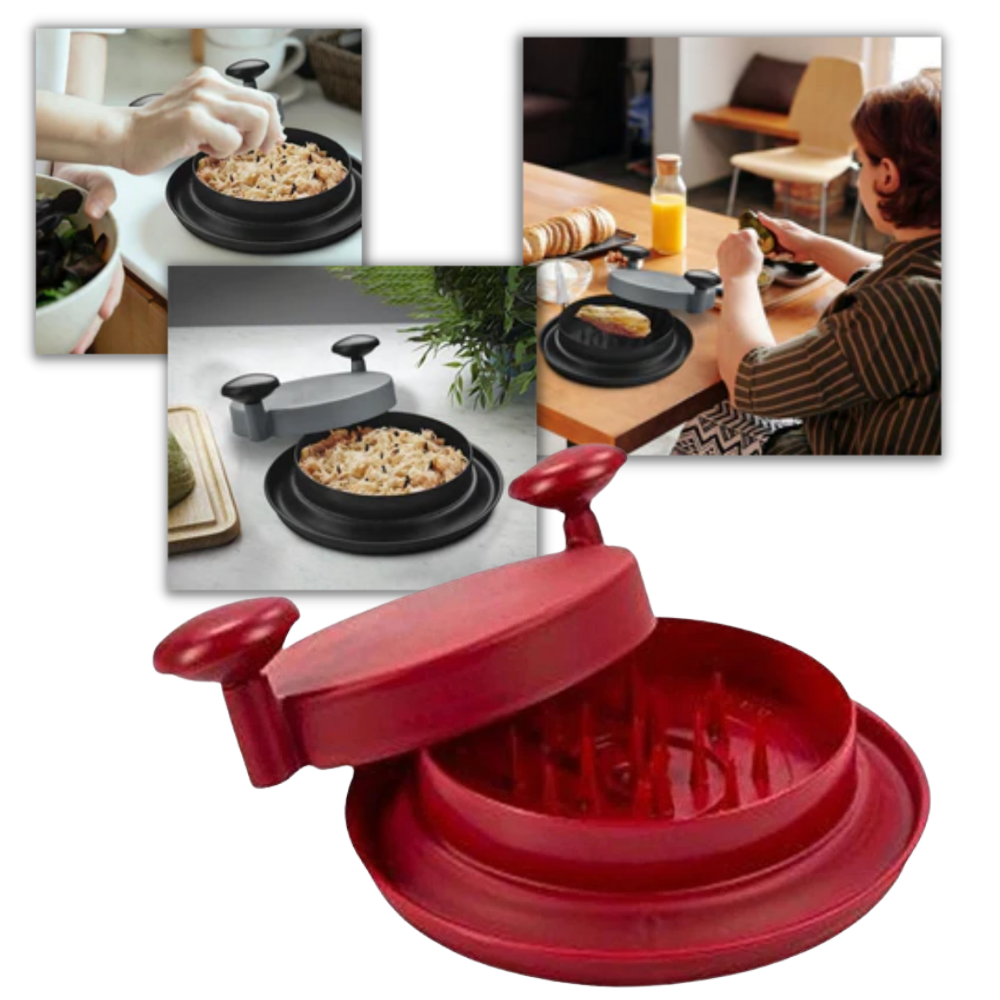 Triturador de frango Fusionbrands, eletrodoméstico de cozinha para desfiar carne de frango de forma prática e eficiente.