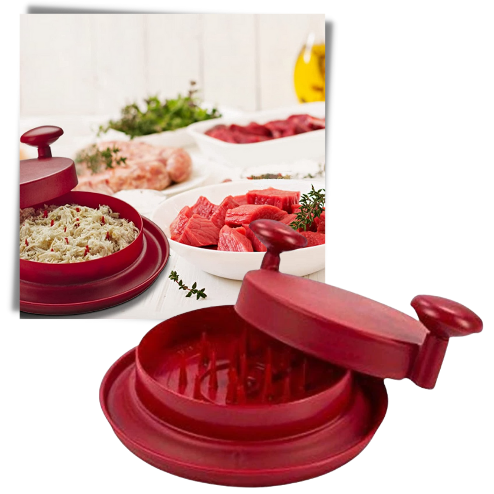 Máquina de desfiar frango Fusionbrands, eletrodoméstico de cozinha para desfiar carne de frango facilmente.