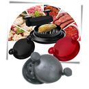 Triturador de frango Fusionbrands, eletrodoméstico de cozinha, mostrando diferentes usos e funcionalidades do aparelho.