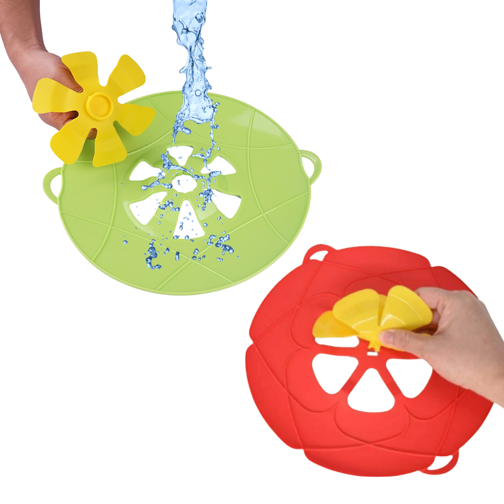 Tampa de silicone Ormromra para panelas e marmitas, ajuste perfeito e fácil de limpar para utensílios de cozinha.