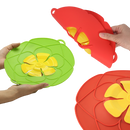 Tampa de silicone Ormromra para cobrir panelas e marmitas, material de cozinha reutilizável e flexível, prática e higienizável.
