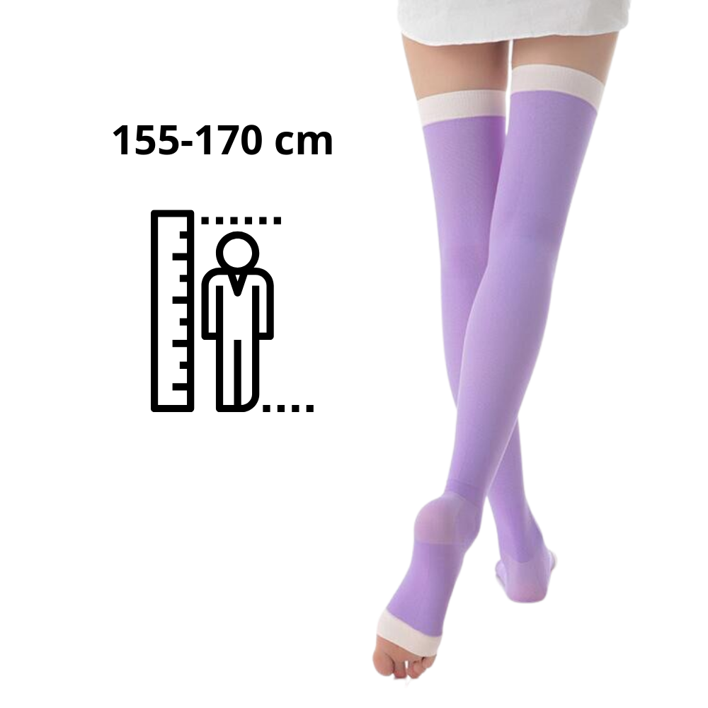 Meia-calça de compressão modeladora da Dcdeal, com design que favorece a silhueta e conforto para uso diário.