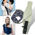 Echarpe para bebê Maya Wrap, confortável e macia, ideal para segurar e balançar o bebê com segurança.