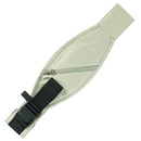 Écharpe para bebê Maya Wrap, tecido verde, usada para segurar e acalmar o bebê com conforto e segurança.
