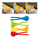 Conjunto de 4 kits de fabricação de bolas de neve Sunisery, jogos de lazer ao ar livre, fácil de usar, para diversão ao ar livre.