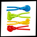 Conjunto de 4 kits de fabricação de bolas de neve Sunisery, para jogos ao ar livre, com materiais coloridos e instruções inclusas.