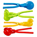 Conjunto de 4 kits de fabricação de bolas de neve Sunisery para jogos ao ar livre, com ingredientes e instruções.