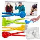 Conjunto de 4 kits de fabricação de bolas de neve Sunisery, jogos de lazer ao ar livre com materiais para criar bolas de neve.