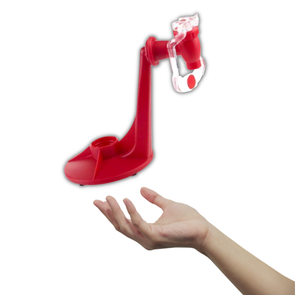 Distributeur de bebidas portátil Sporkpods para garrafas, utensílios de cozinha para servir líquidos de forma prática.