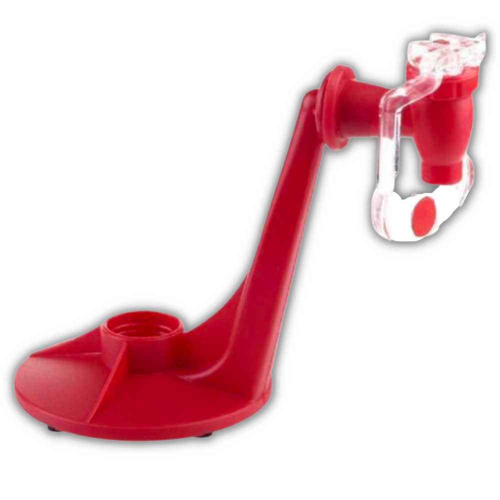 Distributeur de boissons pour bouteilles Sporkpods, accessório de utensílios de cozinha para facilitar o uso de bebidas.