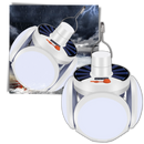 Lanterna LED recarregável para camping e trilha, marca Jupaopon, com design durável e alta luminosidade para atividades ao ar livre.